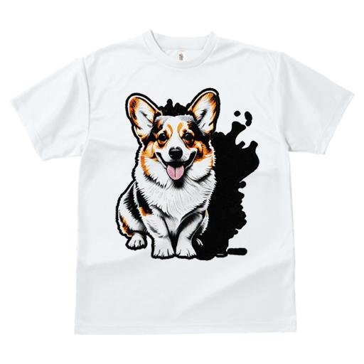 Tシャツ レディース 犬ファン 半袖 春夏 犬柄 プリント カジュアル かわいい 人間用 フィットネス ダンス かわいい コーギー 犬 ペット 動物