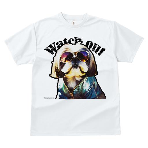 Tシャツ レディース 犬ファン 半袖 春夏 犬柄 プリント カジュアル かわいい 人間用 フィットネス ダンス サングラス シーズー ジャケット
