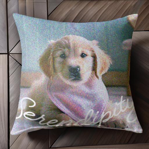 よだれかけ ゴールデンレトリバー クッションカバー 45×45cm アニマル柄 おしゃれ 可愛い クッション本..