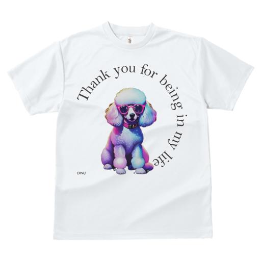 Tシャツ レディース 犬ファン 半袖 春夏 犬柄 プリント カジュアル かわいい 人間用 フィットネス ダンス サングラス プードル