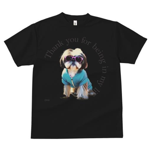 Tシャツ メンズ キッズ 犬ファン 半袖 春夏 犬柄 プリント カジュアル かわいい 人間用 フィットネス ダンス シーズー ファッション
