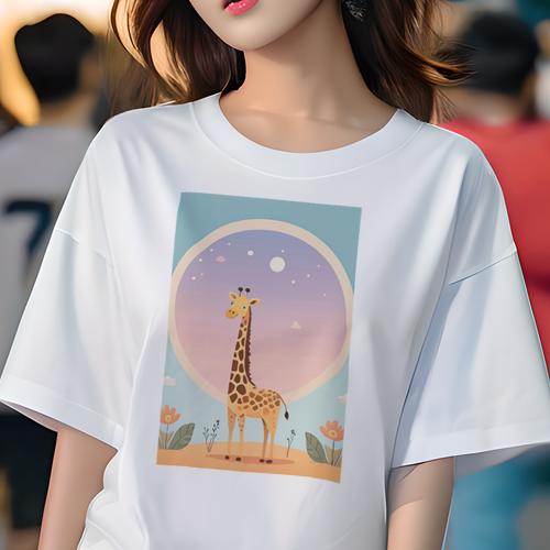 Tシャツ レディース 犬ファン 半袖 春夏 犬柄 プリント カジュアル かわいい 人間用 フィットネス ダンス 空 星 花 植物 月 Tシャツ レディース 犬ファン 半袖 春夏 犬柄 プリント カジュアル かわいい 人間用 フィットネス ダンス 空 星 花 植物 月