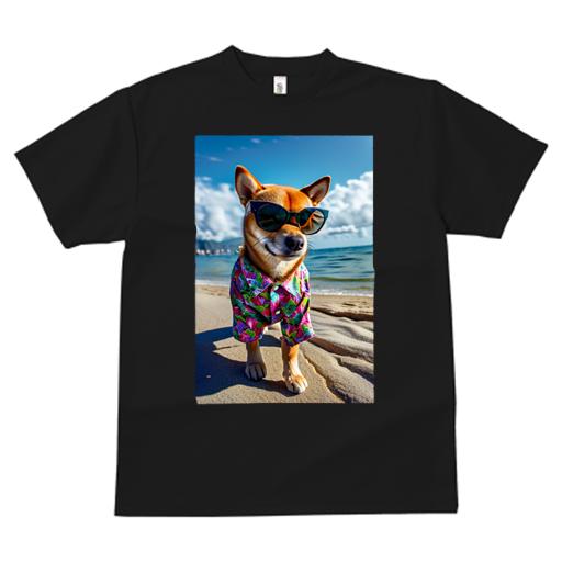 Tシャツ メンズ キッズ 犬ファン 半袖 春夏 犬柄 プリント カジュアル かわいい 人間用 フィットネス ダンス アロハシャツ 柴犬 ビーチ サングラス 海 Tシャツ メンズ キッズ 犬ファン 半袖 春夏 犬柄 プリント カジュアル かわいい 人間用 フィットネス ダンス アロハシャツ 柴犬 ビーチ サングラス 海