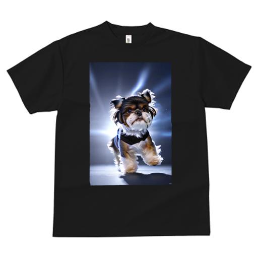 Tシャツ レディース 犬ファン 半袖 春夏 犬柄 プリント カジュアル かわいい 人間用 フィットネス ダンス Tシャツ シーズー