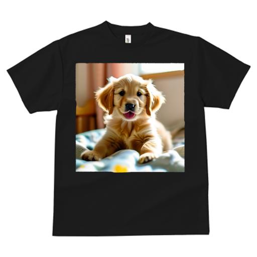 Tシャツ メンズ キッズ 犬ファン 半袖 春夏 犬柄 プリント カジュアル かわいい 人間用 フィットネス ダンス 背景 ゴールデンレトリバー 室内 窓 Tシャツ メンズ キッズ 犬ファン 半袖 春夏 犬柄 プリント カジュアル かわいい 人間用 フィットネス ダンス 背景 ゴールデンレトリバー 室内 窓