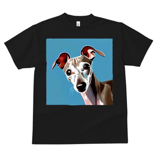 Tシャツ レディース 犬ファン 半袖 春夏 犬柄 プリント カジュアル かわいい 人間用 フィットネス ダンス イタリアングレーハウンド