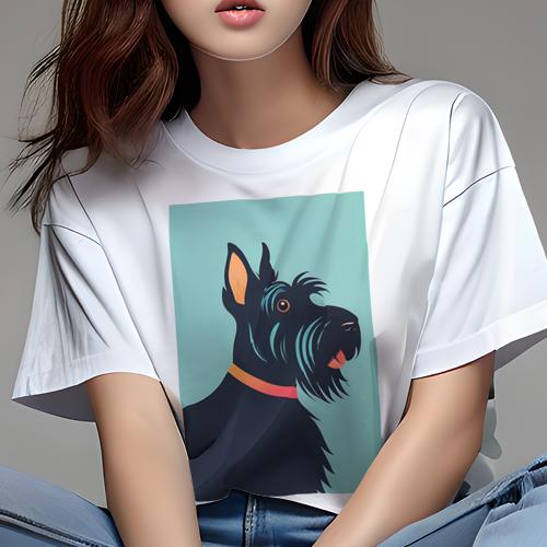 Tシャツ レディース 犬ファン 半袖 春夏 犬柄 プリント カジュアル かわいい 人間用 フィットネス ダン..