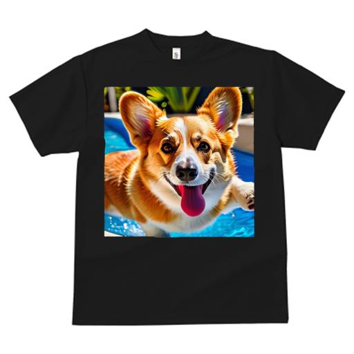 Tシャツ メンズ キッズ 犬ファン 半袖 春夏 犬柄 プリント カジュアル かわいい 人間用 フィットネス ..