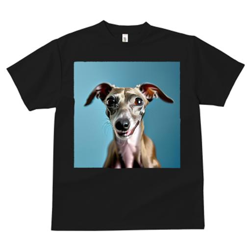 Tシャツ レディース 犬ファン 半袖 春夏 犬柄 プリント カジュアル かわいい 人間用 フィットネス ダンス イタリアングレーハウンド