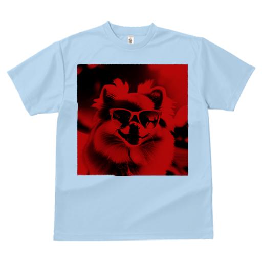 Tシャツ メンズ キッズ 犬ファン 半袖 春夏 犬柄 プリント カジュアル かわいい 人間用 フィットネス ダンス サングラス ポメラニアン