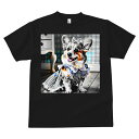 Tシャツ メンズ キッズ 犬ファン 半袖 春夏 犬柄 プリント カジュアル かわいい 人間用 フィットネス ダンス リボン コーギー ワンピース