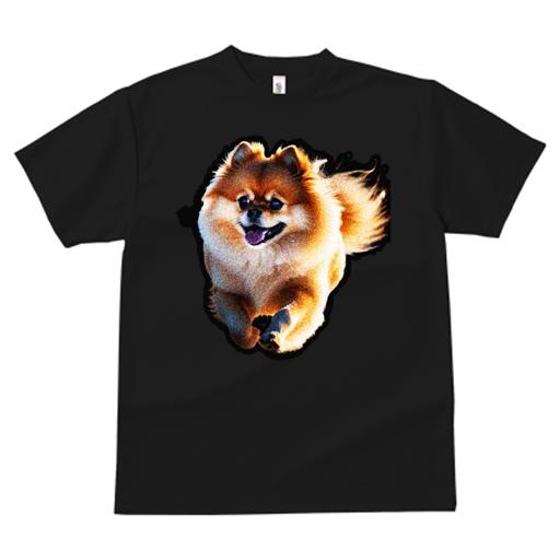 Tシャツ レディース 犬ファン 半袖 春夏 犬柄 プリント カジュアル かわいい 人間用 フィットネス ダンス 犬 ポメラニアン かわいい ペット 動物