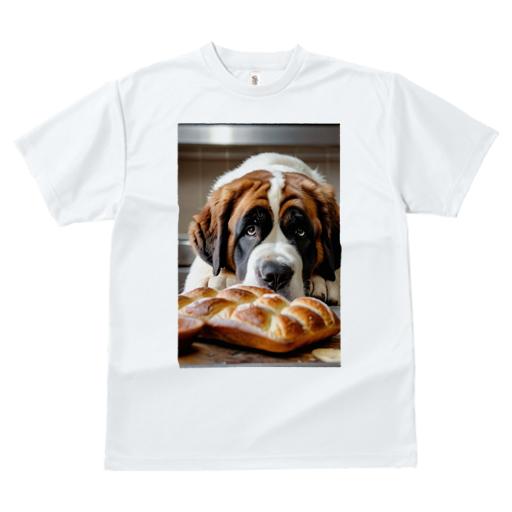 Tシャツ レディース 犬ファン 半袖 春夏 犬柄 プリント カジュアル かわいい 人間用 フィットネス ダンス パン セントバーナード