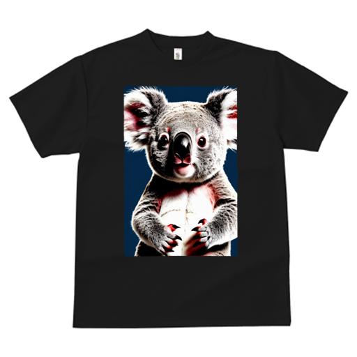 Tシャツ メンズ キッズ 犬ファン 半袖 春夏 犬柄 プリント カジュアル かわいい 人間用 個性派 ここだけのデザイン 面白 動物 ぬいぐるみ コアラ オーストラリア