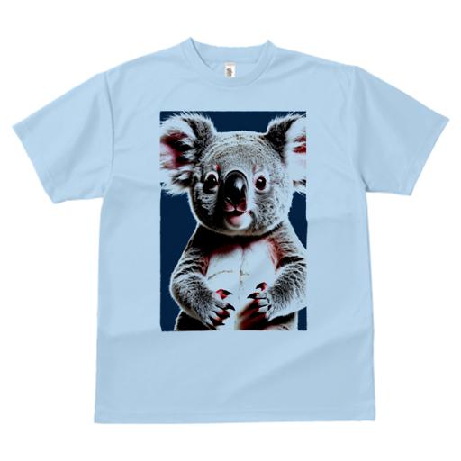 Tシャツ メンズ キッズ 犬ファン 半袖 春夏 犬柄 プリント カジュアル かわいい 人間用 個性派 ここだけのデザイン 面白 動物 ぬいぐるみ コアラ オーストラリア