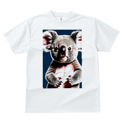 Tシャツ メンズ キッズ 犬ファン 半袖 春夏 犬柄 プリント カジュアル かわいい 人間用 個性派 ここだけのデザイン 面白 動物 ぬいぐるみ コアラ オーストラリア