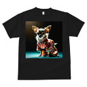 Tシャツ メンズ キッズ 犬ファン 半袖 春夏 犬柄 プリント カジュアル かわいい 人間用 個性派 ここだけのデザイン 面白 着物 チワワ(4)