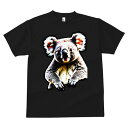 Tシャツ メンズ キッズ 犬ファン 半袖 春夏 犬柄 プリント カジュアル かわいい 人間用 個性派 ここだけのデザイン 面白 コアラ 動物 オーストラリア 哺乳類