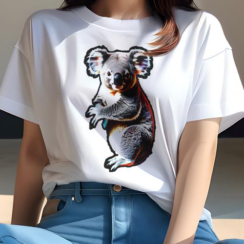 Tシャツ レディース 犬ファン 半袖 春夏 犬柄 プリント カジュアル かわいい 人間用 個性派 ここだけのデザイン 面白 コアラ 動物 かわいい オーストラリア 哺乳類 Tシャツ レディース 犬ファン 半袖 春夏 犬柄 プリント カジュアル かわいい 人間用 個性派 ここだけのデザイン 面白 コアラ 動物 かわいい オーストラリア 哺乳類