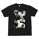 Tシャツ メンズ キッズ 犬ファン 半袖 春夏 犬柄 プリント カジュアル かわいい 人間用 個性派 ここだけのデザイン 面白 コアラ 動物 オーストラリア 哺乳類