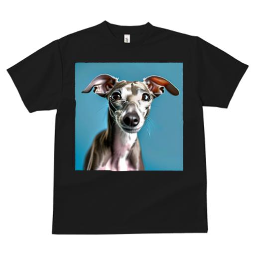 Tシャツ レディース 犬ファン 半袖 春夏 犬柄 プリント カジュアル かわいい 人間用 個性派 ここだけのデザイン 面白 イタリアングレーハウンド