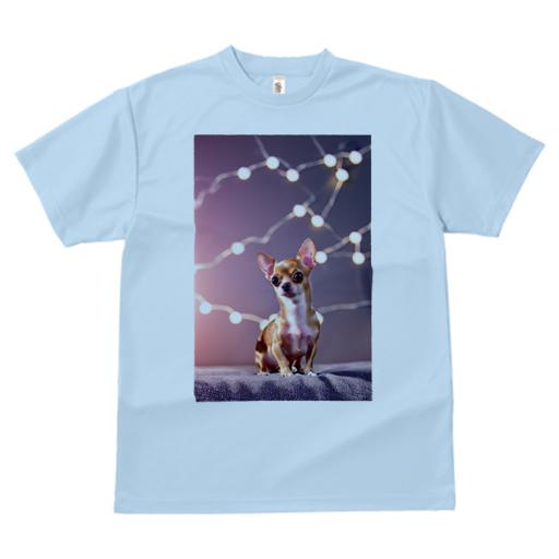 チワワ Tシャツ メンズ キッズ 犬ファン 半袖 春夏 犬柄 プリント カジュアル かわいい 人間用 個性派 ここだけのデザイン 面白 ライト チワワ