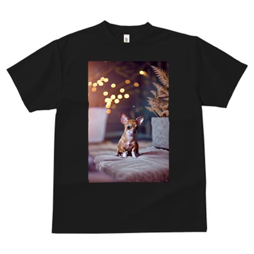 チワワ Tシャツ メンズ キッズ 犬ファン 半袖 春夏 犬柄 プリント カジュアル かわいい 人間用 個性派 ..