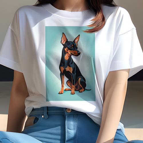 ミニチュアピンシャー Tシャツ レディース 犬ファン 半袖 春夏 犬柄 プリント カジュアル かわいい 人間用 個性派 ここだけのデザイン 面白 ミニチュアピンシャー ミニチュアピンシャー Tシャツ レディース 犬ファン 半袖 春夏 犬柄 プリント カジュアル かわいい 人間用 個性派 ここだけのデザイン 面白 ミニチュアピンシャー