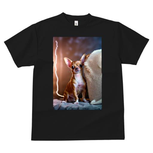 チワワ Tシャツ レディース 犬ファン 半袖 春夏 犬柄 プリント カジュアル かわいい 人間用 個性派 ここだけのデザイン 面白 チワワ