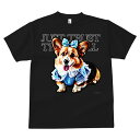 コーギー Tシャツ メンズ キッズ 犬ファン 半袖 春夏 犬柄 プリント カジュアル かわいい 人間用 個性派 ここだけのデザイン 面白 リボン コーギー ワンピース