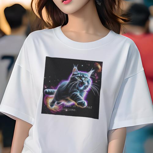Tシャツ レディース 犬ファン 半袖 春夏 犬柄 プリント カジュアル かわいい 人間用 個性派 ここだけのデザイン 面白 宇宙 猫 Tシャツ レディース 犬ファン 半袖 春夏 犬柄 プリント カジュアル かわいい 人間用 個性派 ここだけのデザイン 面白 宇宙 猫