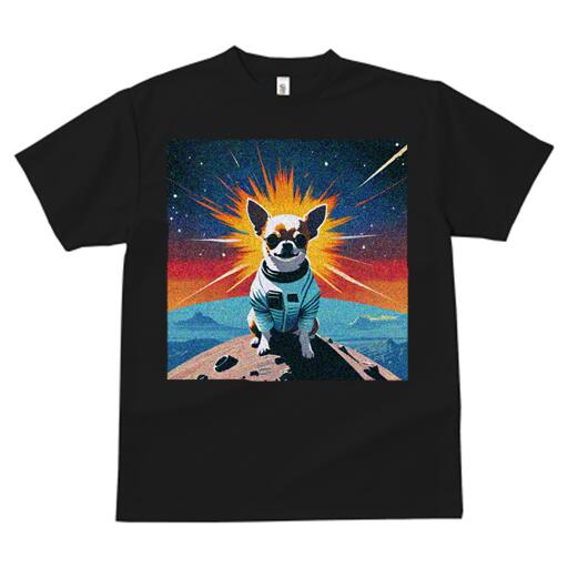 チワワ Tシャツ メンズ キッズ 犬ファン 半袖 春夏 犬柄 プリント カジュアル かわいい 人間用 個性派 ここだけのデザイン 面白 宇宙 チワワ 宇宙服 星 惑星 チワワ Tシャツ メンズ キッズ 犬ファン 半袖 春夏 犬柄 プリント カジュアル かわいい 人間用 個性派 ここだけのデザイン 面白 宇宙 チワワ 宇宙服 星 惑星