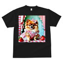 ポメラニアン Tシャツ メンズ キッズ 犬ファン 半袖 春夏 犬柄 プリント カジュアル かわいい 人間用 個性派 ここだけのデザイン 面白 イチゴ ポメラニアン ギンガムチェック リボン ワンピース