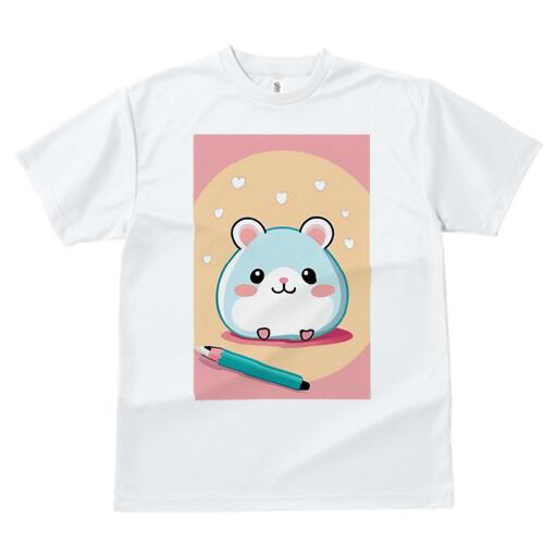 Tシャツ レディース 犬ファン 半袖 春夏 犬柄 プリント カジュアル かわいい 人間用 個性派 ここだけのデザイン 面白 かわいい イラスト 動物 鉛筆 ハート