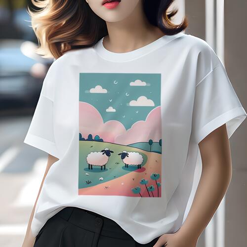 Tシャツ レディース 犬ファン 半袖 春夏 犬柄 プリント カジュアル かわいい 人間用 個性派 ここだけの..