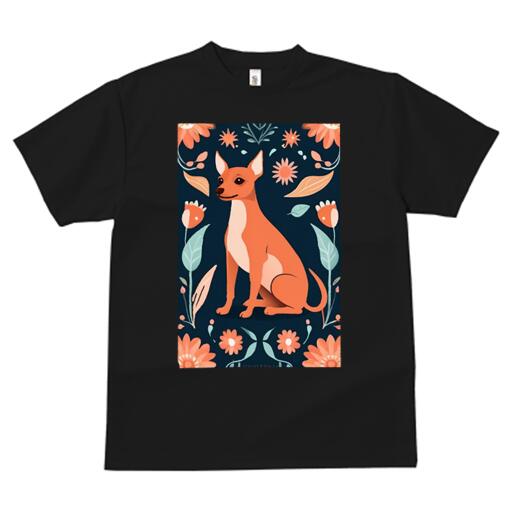 チワワ Tシャツ メンズ キッズ 犬ファン 半袖 春夏 犬柄 プリント カジュアル かわいい 人間用