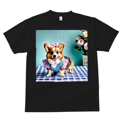 コーギー Tシャツ メンズ キッズ 犬ファン 半袖 春夏 犬柄 プリント カジュアル かわいい 人間用 個性..