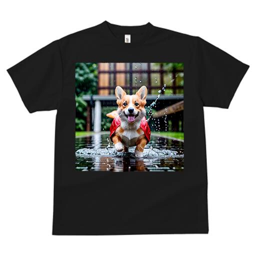 コーギー Tシャツ メンズ キッズ 犬ファン 半袖 春夏 犬柄 プリント カジュアル かわいい 人間用 個性..