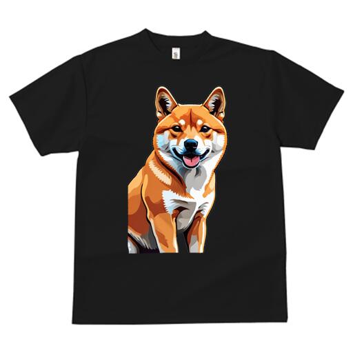 柴犬 Tシャツ レディース 犬ファン 半袖 春夏 犬柄 プリント カジュアル かわいい 人間用 個性派 ここだけのデザイン 面白 Tシャツ 柴犬 ファッション カジュアル デザイン