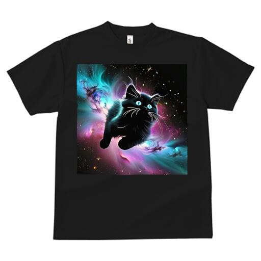 Tシャツ レディース 犬ファン 半袖 春夏 犬柄 プリント カジュアル かわいい 人間用 個性派 ここだけのデザイン 面白 宇宙 星雲 スペース