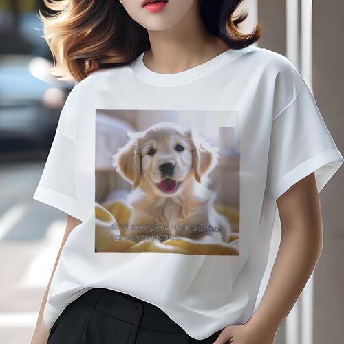 ゴールデンレトリバー Tシャツ レディース 犬ファン 半袖 春夏 犬柄 プリント カジュアル かわいい 人間用 個性派 ここだけのデザイン 面白 ゴールデンレトリバー ゴールデンレトリバー Tシャツ レディース 犬ファン 半袖 春夏 犬柄 プリント カジュアル かわいい 人間用 個性派 ここだけのデザイン 面白 ゴールデンレトリバー