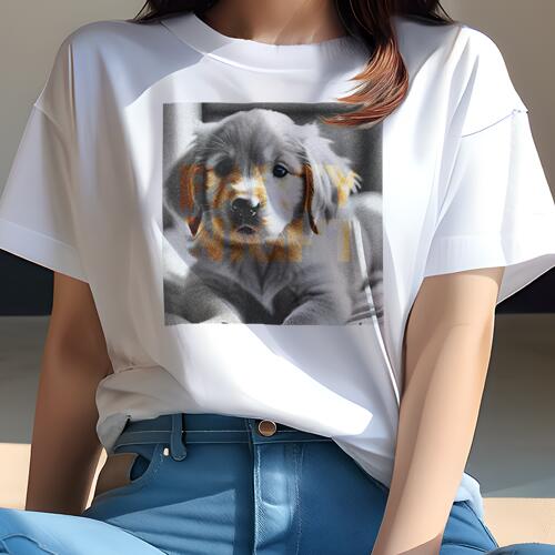 ゴールデンレトリバー Tシャツ レデ