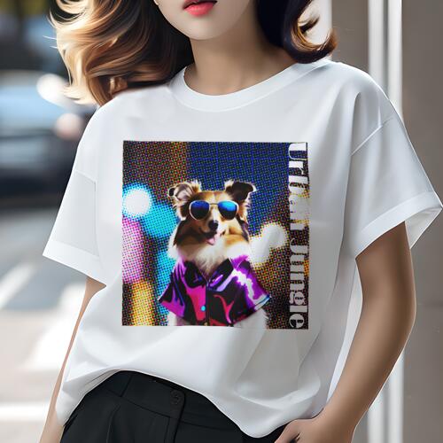 シェットランドシープドッグ Tシャツ レディース 犬ファン 半袖 春夏 犬柄 プリント カジュアル かわいい 人間用 個性派 ここだけのデザイン 面白 サングラス シェットランドシープドッグ シャツ シェットランドシープドッグ Tシャツ レディース 犬ファン 半袖 春夏 犬柄 プリント カジュアル かわいい 人間用 個性派 ここだけのデザイン 面白 サングラス シェットランドシープドッグ シャツ