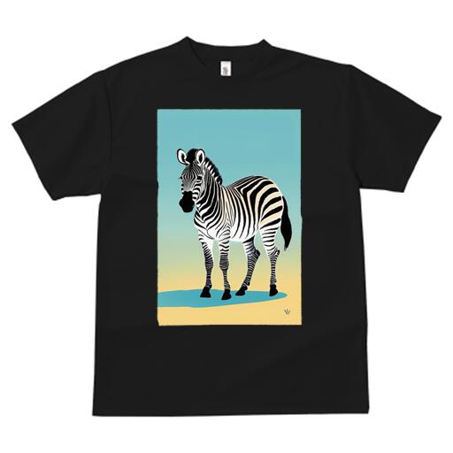 Tシャツ レディース 犬ファン 半袖 春夏 犬柄 プリント カジュアル かわいい 人間用 個性派 ここだけのデザイン 面白 シマウマ アフリカ 動物 サバンナ 草原