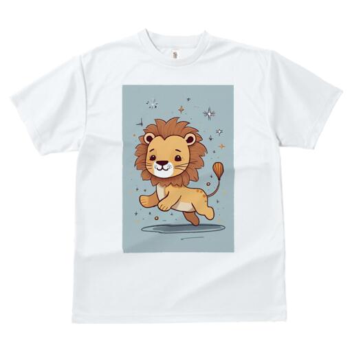Tシャツ レディース 犬ファン 半袖 春夏 犬柄 プリント カジュアル かわいい 人間用 個性派 ここだけのデザイン 面白 かわいい イラスト 星 動物 ライオン