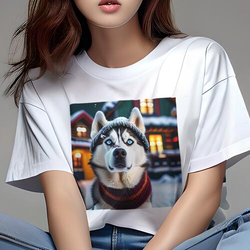 シベリアンハスキー Tシャツ レディース 犬ファン 半袖 春夏 犬柄 プリント カジュアル かわいい 人間用 個性派 ここだけのデザイン 面白 ニット帽 シベリアンハスキー マフラー 冬 雪 シベリアンハスキー Tシャツ レディース 犬ファン 半袖 春夏 犬柄 プリント カジュアル かわいい 人間用 個性派 ここだけのデザイン 面白 ニット帽 シベリアンハスキー マフラー 冬 雪