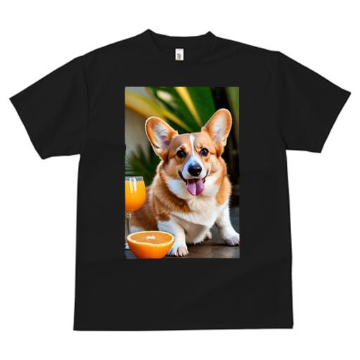 コーギー Tシャツ メンズ キッズ 犬ファン 半袖 春夏 犬柄 プリント カジュアル かわいい 人間用 個性派 ここだけのデザイン 面白 オレンジジュース コーギー オレンジ コーギー Tシャツ メンズ キッズ 犬ファン 半袖 春夏 犬柄 プリント カジュアル かわいい 人間用 個性派 ここだけのデザイン 面白 オレンジジュース コーギー オレンジ