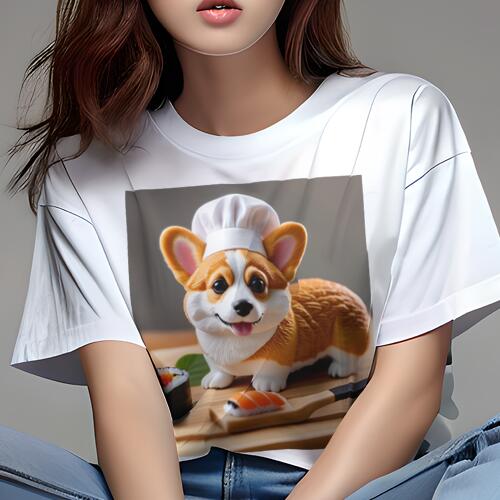 コーギー Tシャツ レディース 犬フ