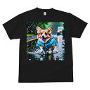コーギー Tシャツ メンズ キッズ 犬ファン 半袖 春夏 犬柄 プリント カジュアル かわいい 人間用 個性派 ここだけのデザイン 面白 雨 コーギー レインコ...