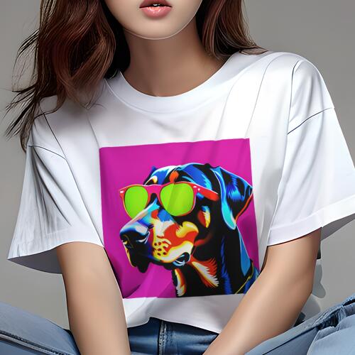 ドーベルマン Tシャツ レディース 